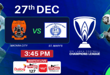 LIVE – Matara City FC vs St. Mary’s SC – Champions League 2025/26 Matara City FC vs St. Mary's SC
