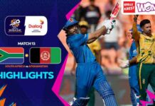 HIGHLIGHTS – South Africa vs Afghanistan – ICC Men’s T20 World Cup 2026 – Match 13 South Africa vs Afghanistan – ICC Men’s T20 World Cup 2026