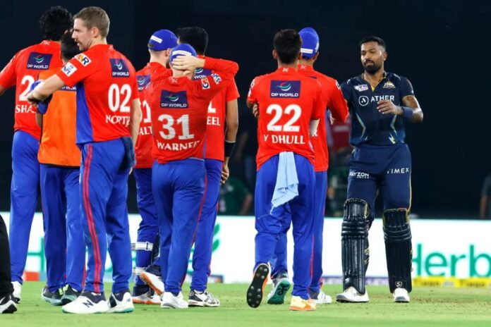 Gujarat Titans vs Delhi Capitals