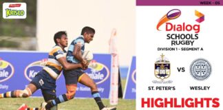 HIGHLIGHTS - St. Peter's College vs Wesley College