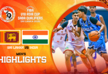Highlights | Sri Lanka vs India | FIBA U18 Asia Cup SABA Qualifier’s 2026 Sri Lanka vs India
