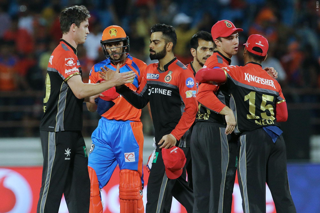 Top-order fires, spin bowlers strangle, as RCB overcome GL