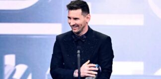 Messi awarded as best fifa player of 2022