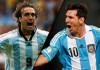 பெடிஸ்டுடாவின் சாதனையை சமன் செய்தார் மெஸ்ஸி Lionel Messi equals Gabriel Batistuta's Argentina