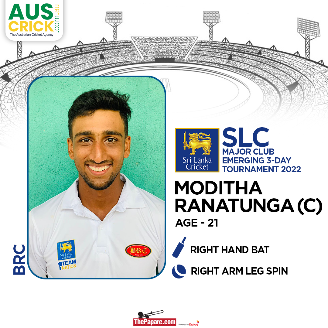 Moditha Ranatunga Photos - BRC Emerging Team Preview 2022