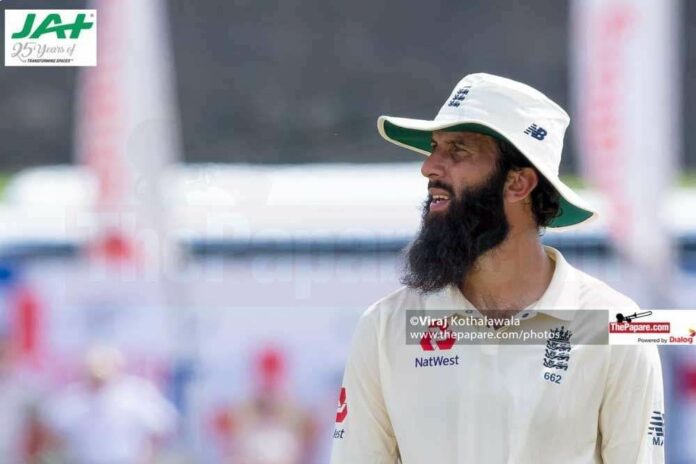 Moeen fined for spraying drying
