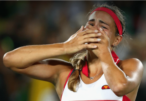 Monica Puig After Win