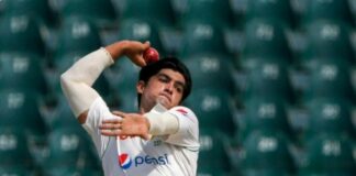 Naseem Shah ruled out of 3rd Test with shoulder injury