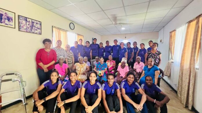 Sri Lanka Netball Pool celebrates International Women’s Day at the Elders Home 2023