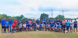 Navy SC Rugby Team 2017-18