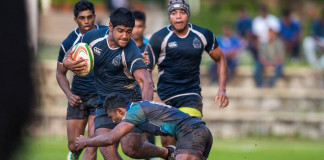 Navy navigate home in wet conditions