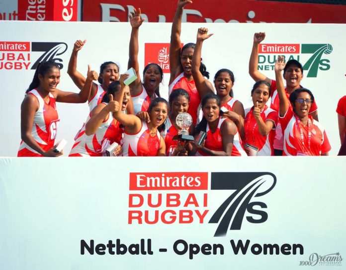 Sri Lanka Navy - Champions 2017 Emirates Airline Dubai Rugby Sevens Open Women’s Netball