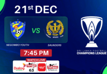 REPLAY – Negombo Youth FC vs Saunders SC – Champions League 2025/26 Negombo Youth FC vs Saunders SC