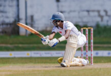 WATCH – Neksha Iddamalgoda 136 (124) vs Moratu MV – 74th Battle of the Golds