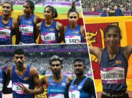 Two Bronze medals for 4 x 400m Relay Teams