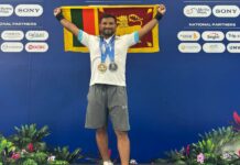 Golden dives from Chanaka World Aquatics Masters Championships
