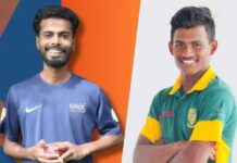 ඩිලංක සහ නවිඳු දිනයේ ඉහළ ම දක්ෂතා දක්වයි Tier B - 3 Day Tournament 2025/26 - 17th January