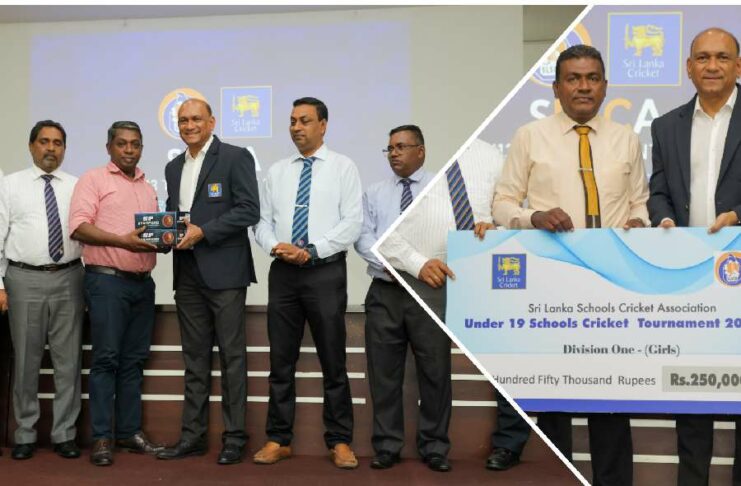 Sri Lanka Cricket Starts Distribution of Cricket Balls to 900 Schools Playing U13 Cricket Sri Lanka Cricket Distribution of Cricket Balls U13 Cricket