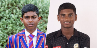 Pasan Cooray falls just short of a well deserved century U19 Division I schools cricket tournament