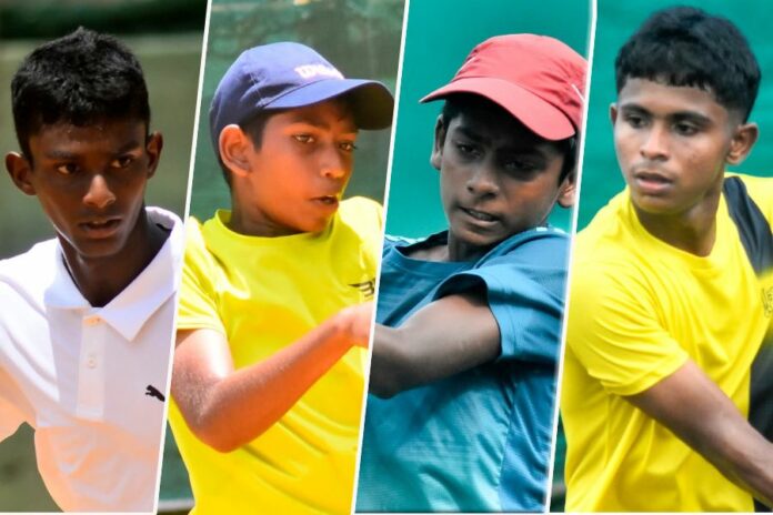 Sri Lanka Tennis Association (SLTA) Official FB Page SLTA – YETI Hard Court Tennis Championship 2025 - Boy’s Age Group finals (Singles)