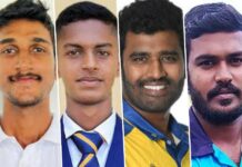ඉශාන් අබේසේකර පිට පිට කඩුලු 4ක් දවා ගනී Tier B T20 Tournament 2026