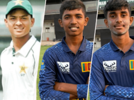 සඳරු සහ මෙතුක ගේ දක්ෂතා අපතේ යයි Sri Lanka U17 tour of Pakistan 2026