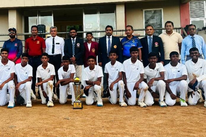 U 15 Inter Schools Cricket Tournament 2025 - Final