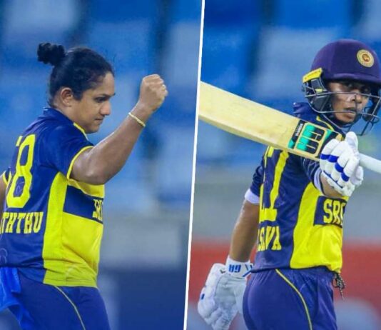 නිලක්ෂිකා සහ චමරි ශ්රී ලංකා අභිමානය රැක ගනී Women’s T20 Asia Cup 2026