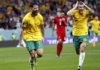 Leckie the hero as Socceroos advance against all odds