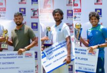 කවිඳු, සදීර සහ චමෝද් සම්මානයට පත් NSL තරගාවලිය National Super League 4 Day Tournament