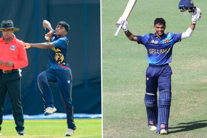 Sri Lanka U19 tour of West Indies 2025