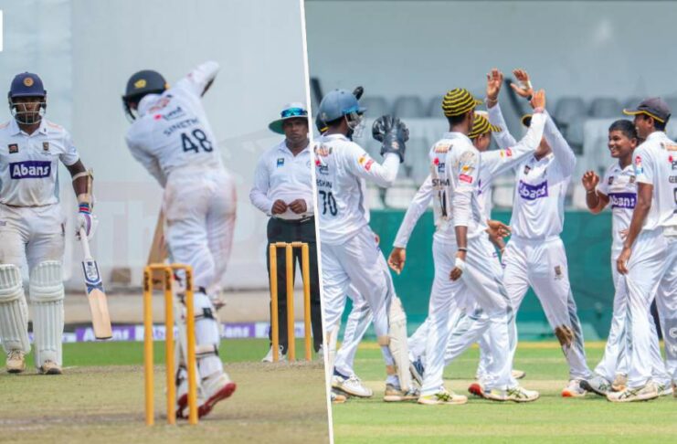 Heenatigala’s six-wicket haul overshadows D.S. lower-order grit as Mahanama openers dominate day two at SSC ThePapare.com