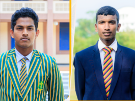 ජනිත්, අකේන් සහ අදේශ් දක්ෂතා දක්වයි