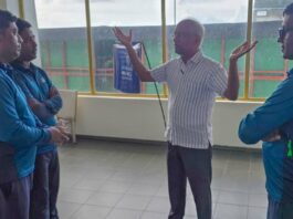 Cricket Transformation Committee Chairman Visits SLC Level 1 Coach Education Program Sri Lanka Cricket’s Level 1 Coach Education