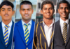 කවිඳු තුන් ඉරියව්වෙන් දක්ෂතා දක්වයි U19 School Cricket 2026