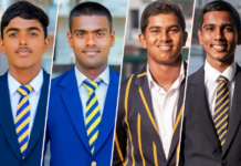කවිඳු තුන් ඉරියව්වෙන් දක්ෂතා දක්වයි U19 School Cricket 2026