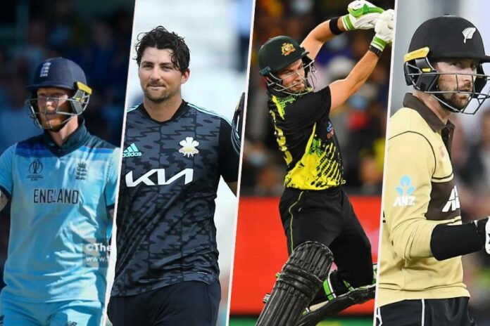 T20 World cup cricketers