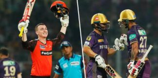 Brook maiden IPL ton leads SRH