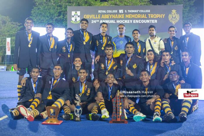Royal College Vs S. Thomas' College - 24th Annual Hockey Encounter