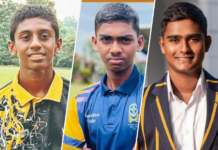 රමිරු, මියුරු සහ ශෙවන් ශතක ලබා ගනී U19 School Cricket 2026