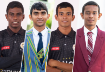 තෙවිඳු, දිනෙත්, ඔෂඳ සහ කුශාන් ශතක සමාජයට U19 School Cricket 2026