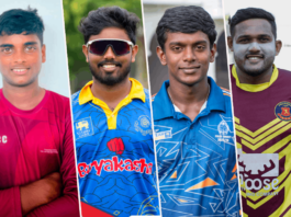 ධනුජ, පවන්, සෙහස් සහ ශක්ති දක්ෂතා දක්වයි Inter Club U23 Tournament 2026