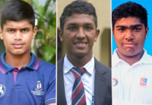 නිමේෂ සිල්වා කඩුලු 12ක් ලබා ගනී