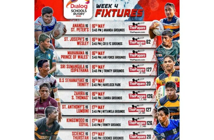 The Stakes get higher as the Dialog Schools Rugby League heads into week 04 Dialog Schools Rugby League 2026