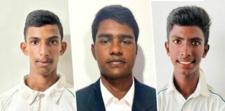 Bandaranayake and Senila star in rain-hit day