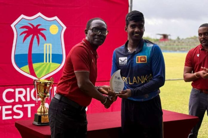 Sri Lanka U 19 Team Tour of West Indies