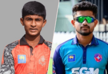 කසුන් සහ අරෝෂ ශතක සබඳතාවක් ගොඩ නගයි Tier B T20 Tournament 2026