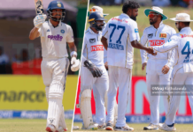ඉන්දියාව 503/9යි. ශ්රී ලංකාව අසාර්ථ ආරම්භයක India tour of Sri Lanka