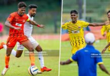 Java Lane down Moragasmulla in a thriller; Saunders get the win Jave Lane prevailed in a seven-goal thriller while Saunders needed a late goal to secure three-points on match day two of the Island League Football Tournament.