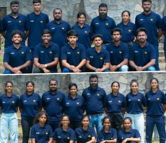 Sri Lankan Mens and Womens Throwball outfits clinched Asian Championships ThePapare